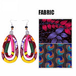Load image into Gallery viewer, Women&#39;s African Print Ankara Earrings
