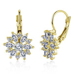 Load image into Gallery viewer, Crystal Snowflake Earrings
