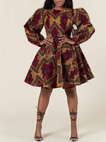 Load image into Gallery viewer, Women&#39;s Fashion Sexy U-shaped Back Long Sleeve Autumn Dress
