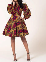 Load image into Gallery viewer, Women&#39;s Fashion Sexy U-shaped Back Long Sleeve Autumn Dress
