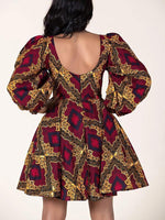 Load image into Gallery viewer, Women&#39;s Fashion Sexy U-shaped Back Long Sleeve Autumn Dress

