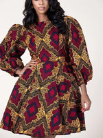 Load image into Gallery viewer, Women&#39;s Fashion Sexy U-shaped Back Long Sleeve Autumn Dress
