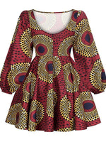 Load image into Gallery viewer, Women&#39;s Fashion Sexy U-shaped Back Long Sleeve Autumn Dress

