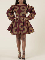 Load image into Gallery viewer, Women&#39;s Fashion Sexy U-shaped Back Long Sleeve Autumn Dress
