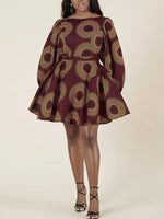 Load image into Gallery viewer, Women&#39;s Fashion Sexy U-shaped Back Long Sleeve Autumn Dress
