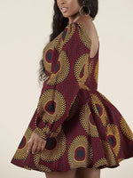 Load image into Gallery viewer, Women&#39;s Fashion Sexy U-shaped Back Long Sleeve Autumn Dress

