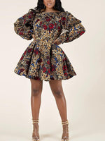 Load image into Gallery viewer, Women&#39;s Fashion Sexy U-shaped Back Long Sleeve Autumn Dress
