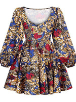Load image into Gallery viewer, Women&#39;s Fashion Sexy U-shaped Back Long Sleeve Autumn Dress
