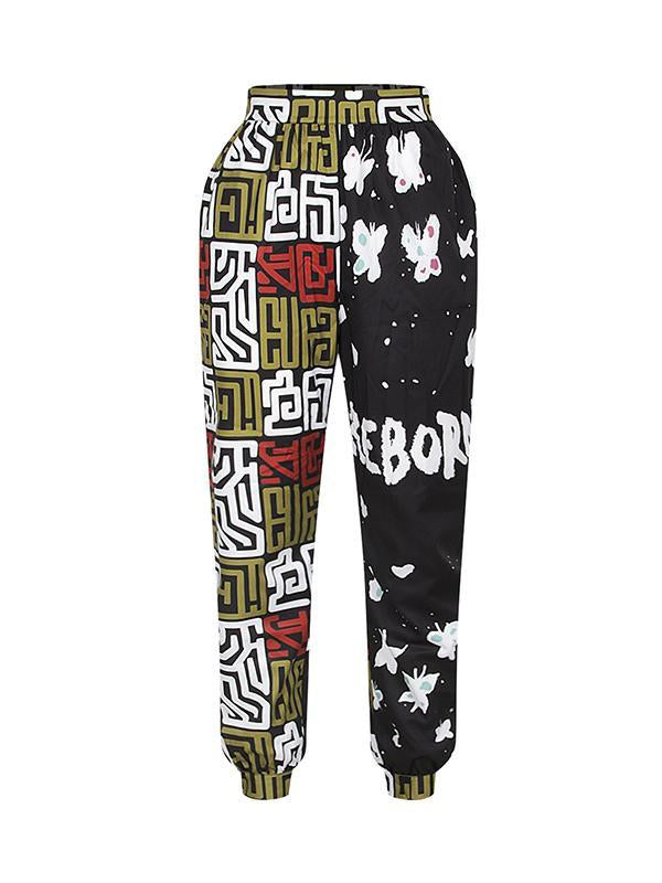 Women's Elastic Waist Casual Indonesian Fashion Harem Pants