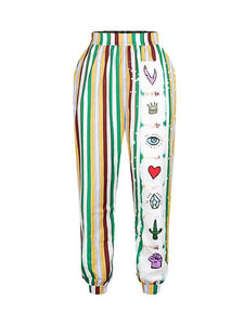 Women's Elastic Waist Casual Indonesian Fashion Harem Pants
