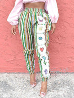 Load image into Gallery viewer, Women&#39;s Elastic Waist Casual Indonesian Fashion Harem Pants
