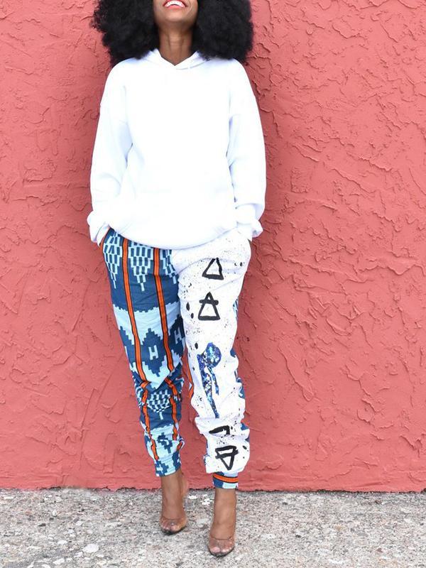 Women's Elastic Waist Casual Indonesian Fashion Harem Pants