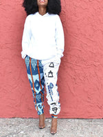 Load image into Gallery viewer, Women&#39;s Elastic Waist Casual Indonesian Fashion Harem Pants
