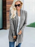 Load image into Gallery viewer, Women&#39;s Faith Hope Love Sunflower Print Cardigan
