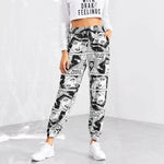 Load image into Gallery viewer, Ladies Fashion European and American Printed Fun Casual Pants
