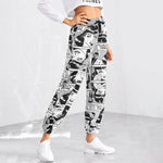 Load image into Gallery viewer, Ladies Fashion European and American Printed Fun Casual Pants
