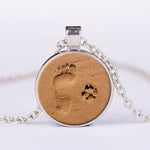 Load image into Gallery viewer, Vintage dog claw Time Gem necklace
