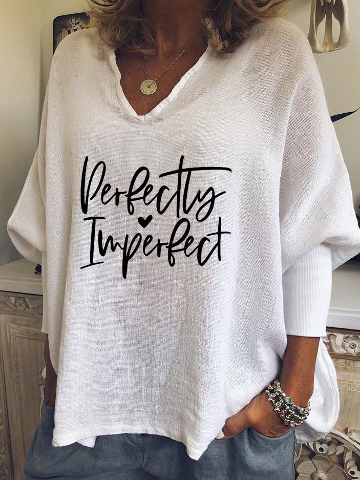 Women's Perfectly Imperfect Print T-shirt