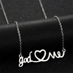 Load image into Gallery viewer, Ladies god love me necklace
