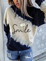 Load image into Gallery viewer, Women&#39;s Smile Tie-dye Hoodie
