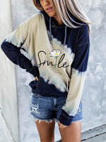 Load image into Gallery viewer, Women&#39;s Smile Tie-dye Hoodie
