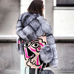 Load image into Gallery viewer, Ladies casual fashion autumn and winter street shooting overclocking parka coat
