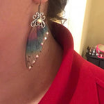 Load image into Gallery viewer, Women&#39;s Colorful Cicada Wing Earrings
