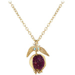 Load image into Gallery viewer, Women&#39;s Golden Pomegranate Fashion Necklace &amp; Earrings
