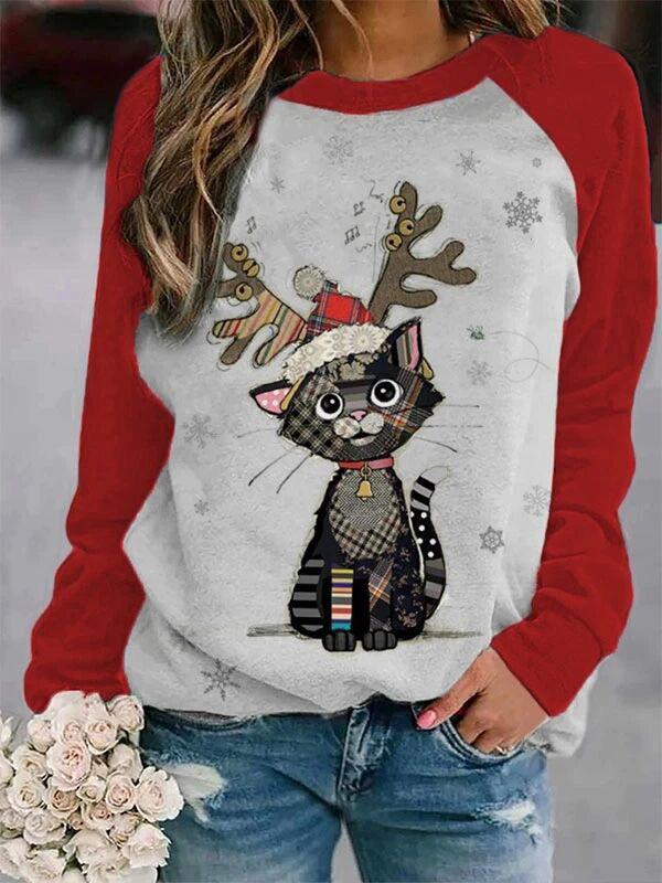 Women's Christmas Casual Sweatshirt