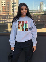 Load image into Gallery viewer, Lady Cartoon Character Avatar Hoodie
