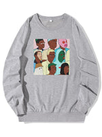 Load image into Gallery viewer, Lady Cartoon Character Avatar Hoodie
