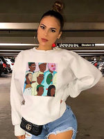 Load image into Gallery viewer, Lady Cartoon Character Avatar Hoodie
