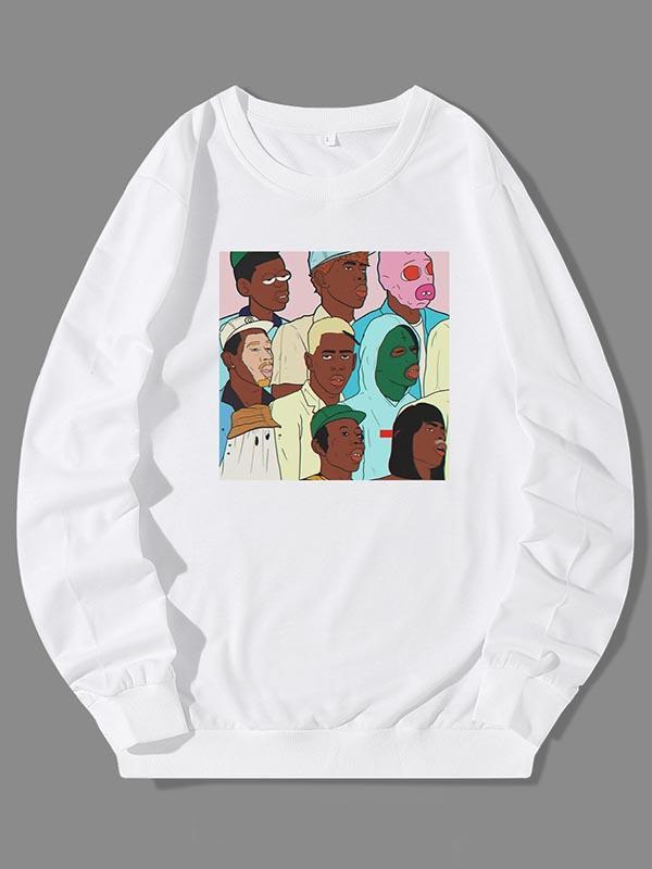 Lady Cartoon Character Avatar Hoodie