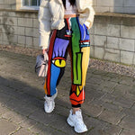 Load image into Gallery viewer, Ladies Fashion European and American Printed Casual Pants
