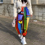 Load image into Gallery viewer, Ladies Fashion European and American Printed Casual Pants
