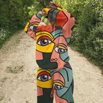 Load image into Gallery viewer, Ladies casual fashion European and American printed sweater suit
