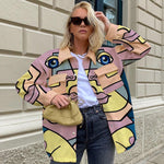 Load image into Gallery viewer, Fashion street print pocket jacket
