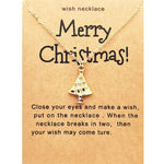 Load image into Gallery viewer, Women&#39;s Christmas Tree/ Elk/Santa/Snowflake/Crutch Necklace
