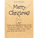 Load image into Gallery viewer, Women&#39;s Christmas Tree/ Elk/Santa/Snowflake/Crutch Necklace
