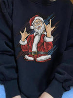 Load image into Gallery viewer, Ladies Christmas Print Hoodie
