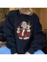 Load image into Gallery viewer, Ladies Christmas Print Hoodie
