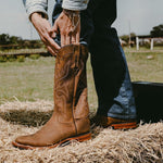 Load image into Gallery viewer, Women Embroidery Vintage Cowboy Boots Western Boots
