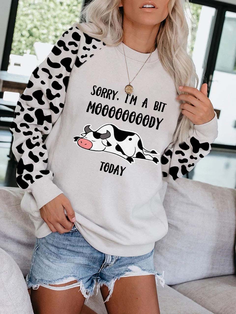 Sorry, I'm A Bit Moody Today Pullover