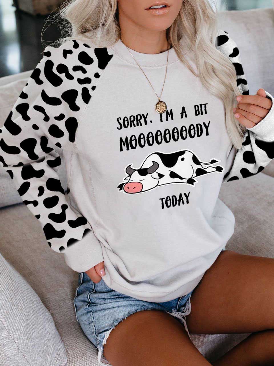 Sorry, I'm A Bit Moody Today Pullover