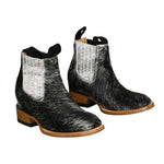 Load image into Gallery viewer, Women Cute Cow Pattern Ankle Boots Cowgirl Boots
