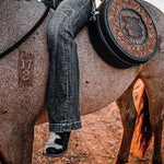 Load image into Gallery viewer, Women Cute Cow Pattern Ankle Boots Cowgirl Boots
