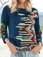 Load image into Gallery viewer, Ladies Western Knit Pullover
