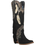 Load image into Gallery viewer, Women Feather Embroidery Western Boots Cowgirl Boots
