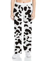 Load image into Gallery viewer, Women&#39;s Cute Cow Print Casual Pants
