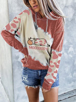 Load image into Gallery viewer, Women&#39;s cute cow print hoodie
